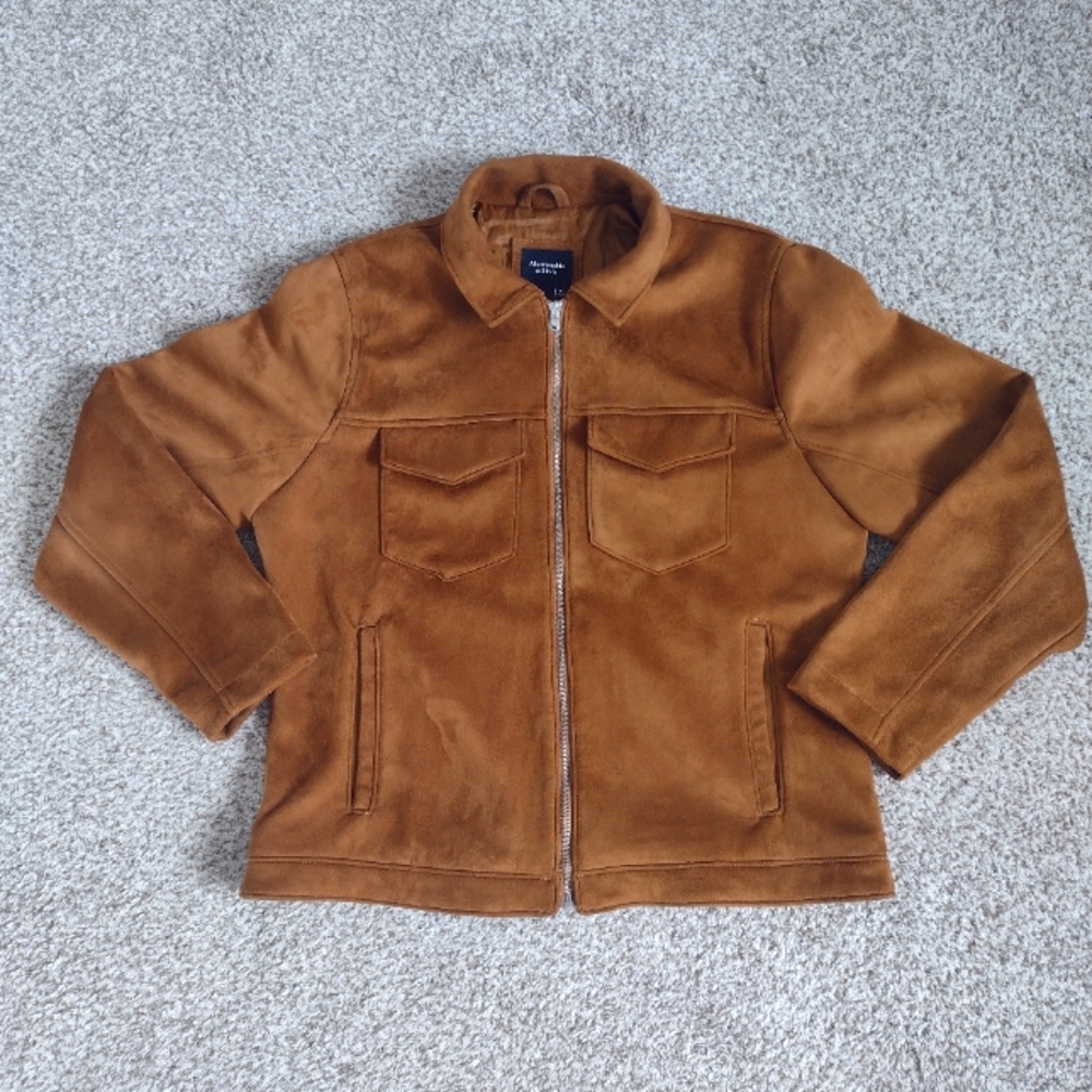 Abercrombie and Fitch Vegan Suede Jacket